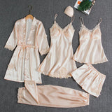 LUXURY Set Camicia da notte 5 pezzi