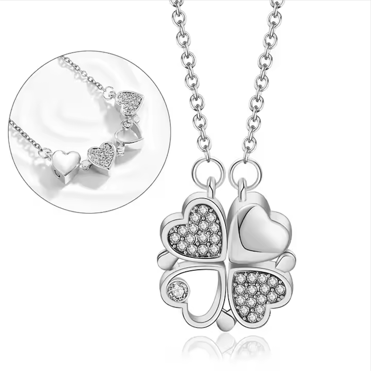 Collana Fourleaf™ — Simbolo di Fortuna e Amore